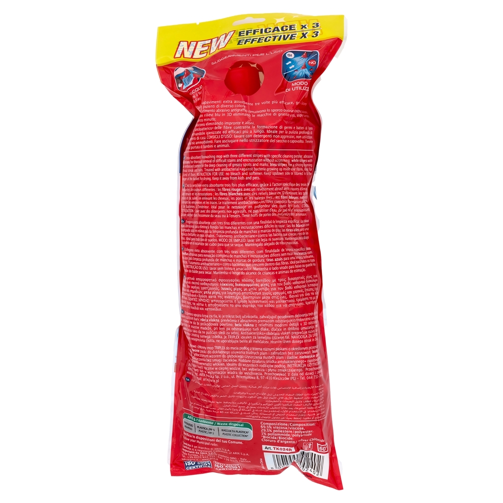 Tonkita Triplex mop lavapavimenti